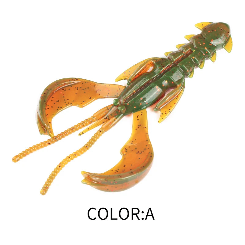 Supercontinent CRAZY nimble Total length 8cm/4.2cm Lobster Soft Lure Fishing Lures Attractive Shrimp odor salt Wobbler
