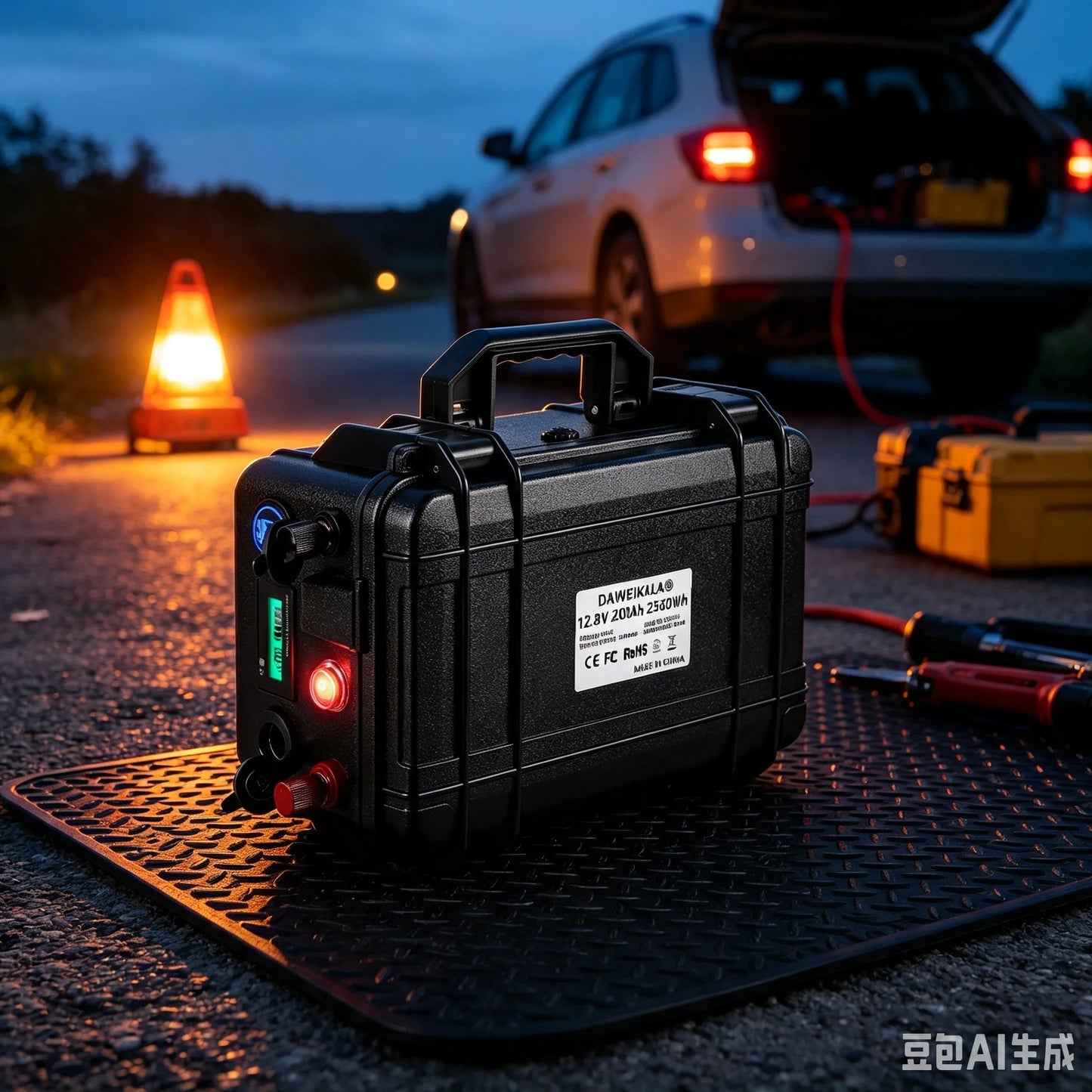 100% real capacity Rechargeable Lifepo4 Batteries 12 Volt 200Ah With BMS Outdoor Power USB Output Station for Sine Wave Motors Boats