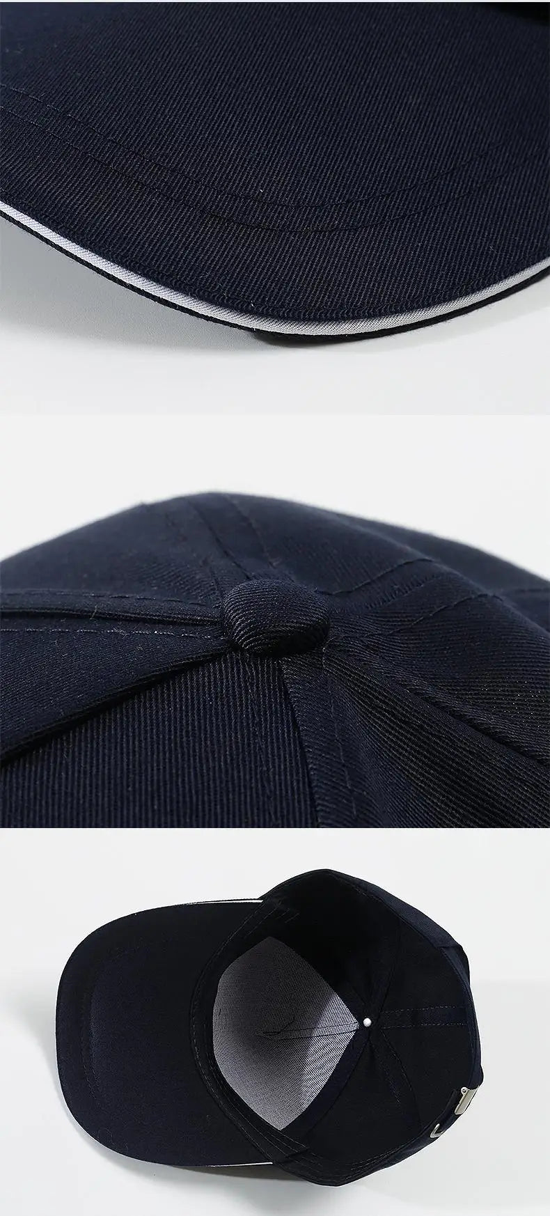 Anpassningsbar Keps Eget Logotryck Brodyr – 14 Färger Polyester/Bomull Justerbar Unisex Fri Design Gratis Tryck Profilkläder