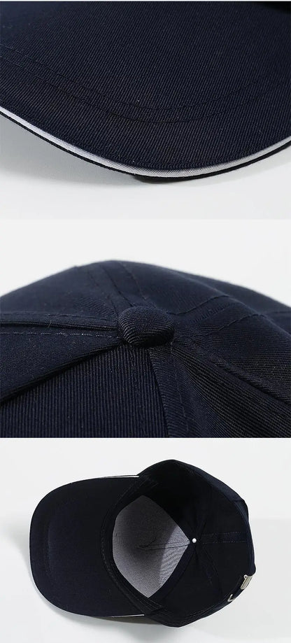 Anpassningsbar Keps Eget Logotryck Brodyr – 14 Färger Polyester/Bomull Justerbar Unisex Fri Design Gratis Tryck Profilkläder