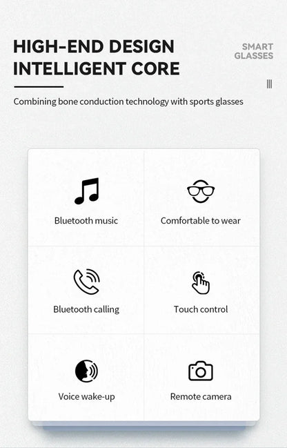 Lenovo AI Smart Glasses Voice Assistant Music Touch Control Bluetooth Call Outdoor Fashion Sunglasses For Men Women 2026 New