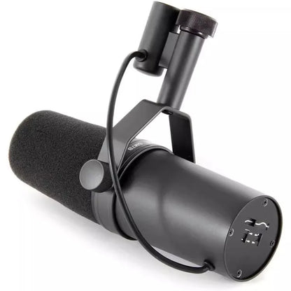 SM7B Dynamic Podcast Microphone with Anti Shock Bracket, Suitable for Live Vocal Recording, Performance, and Studio Use SM7DB