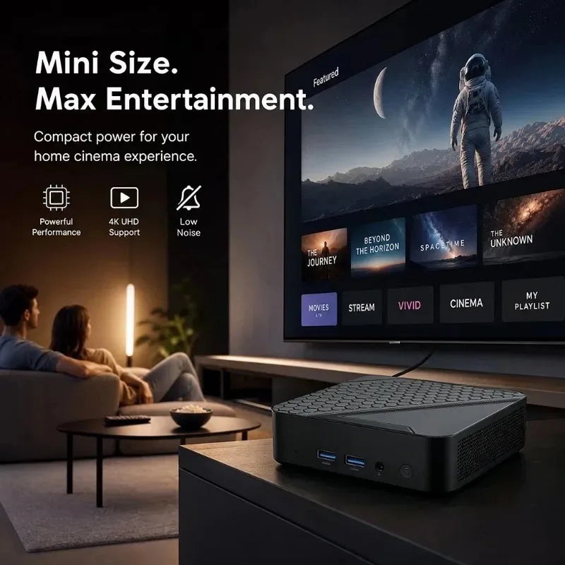 Intel i9 10980HK Mini PC New Portable High-Performance USB 3.0 16GB RAM DDR4 Wi-Fi6 high-frequency memory