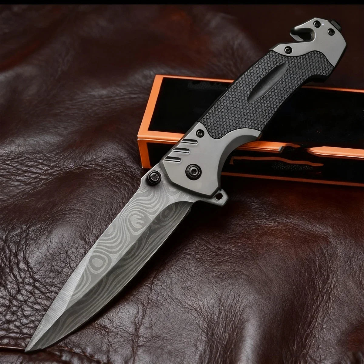 Outdoor Folding Knife - High Hardness Steel Blade, Sharp And Compact, Perfect For Carrying Around, Suitable For Camping And Surv