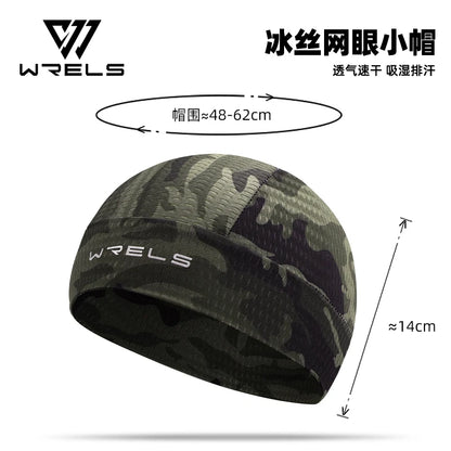 Cycling Cap Breathable Moisture Wicking Running Hiking Motorcycle Elastic Cap Absorbent Quick Dry Under Helmets Thin Hat