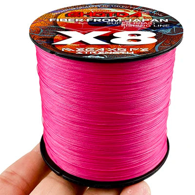 GHOTDA 8 Braided Fishing Line 100M Advanced Braid 8 Strands 0.14mm-0.55mm 18-78lb Multifilament PE Lure Line Braided Line