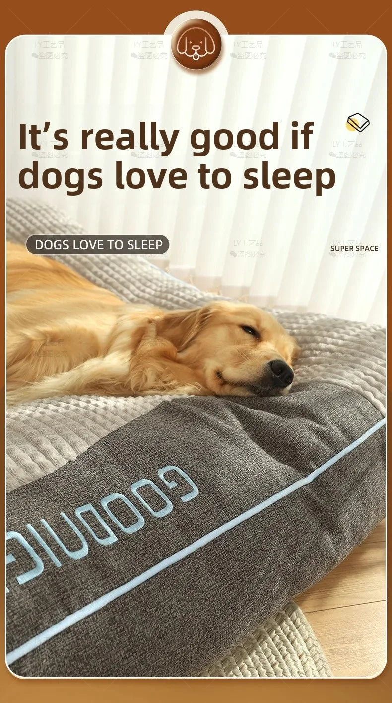 Winter Dogs Cats Bed Mat Large Dog Mat Warm Pet Nest Kennel for Small Medium Large Puppy Kitten Plus Size Sleeping Mattress