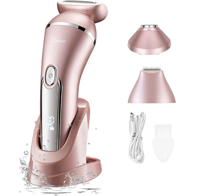 Hatteker 3-i-1 Elektrisk Epilator och Rakapparat för Dam