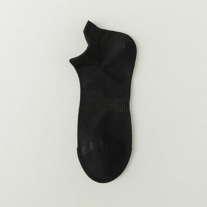High Quality 5Pairs/Lot Men's Bamboo Fiber Socks Hand Link Short Mesh Breathable Ankle Socks Summer Male Socks