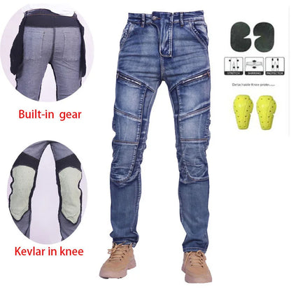 Körbyxor med Kevlar vid knän