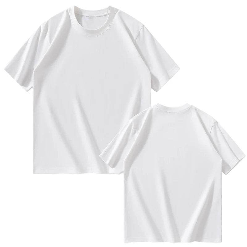 Eget tryck & logotyp, kortärmad t-shirt i bomull, reklamkläder & profilprodukter