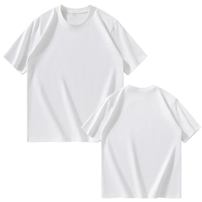 Eget tryck & logotyp, kortärmad t-shirt i bomull, reklamkläder & profilprodukter
