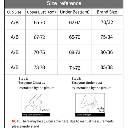 3 PCS/Set Women's Seamless Push-up Bra Sexy Lingerie Three-quarter A B Cup Underwear No Wire Brassiere Bralette Breathable Bras