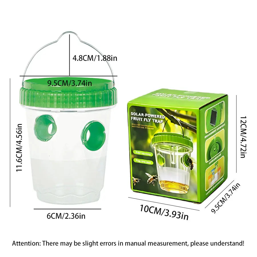 Outdoor  Wasp Trap, Waterproof Garden Mosquito Killer, Reusable Fruit Fly Trap, Safe And Non-Toxic Insect Bee Trap