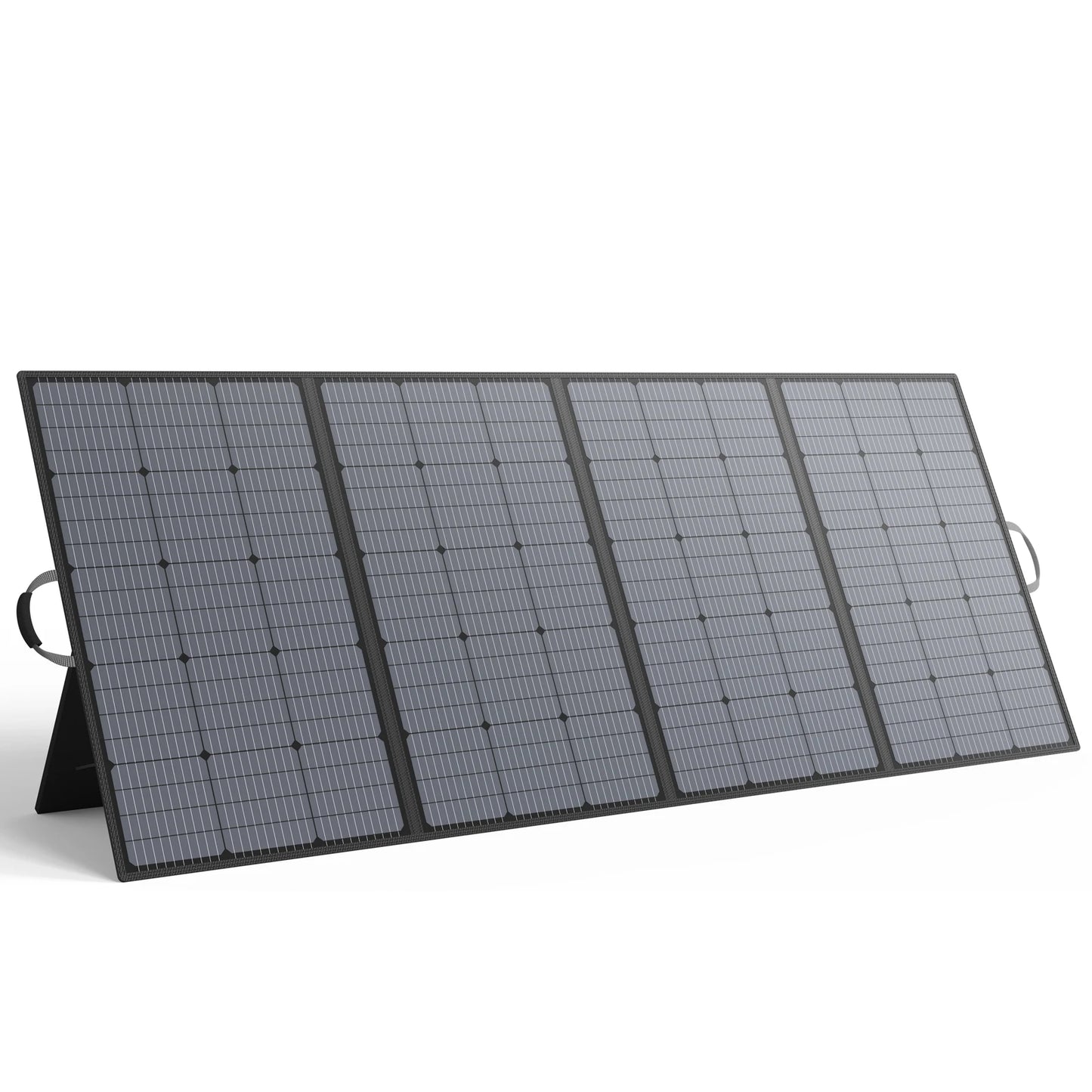 MHPOWOS Portabel Solpanel – 110W/220W/400W, Monokristallin 23,5%, IP67, Kickstands, Jackery/EcoFlow/Bluetti, Camping/Husbil/Off-Grid, Multi-lager