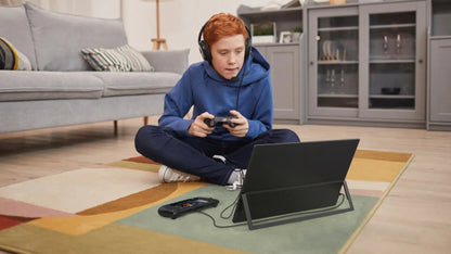 UPERFECT 18,5" Portabel Touchskärm – 120Hz IPS FreeSync HDR400 VESA USB-C Mini-HDMI Inbyggda Högtalare Laptop PC Switch PS5