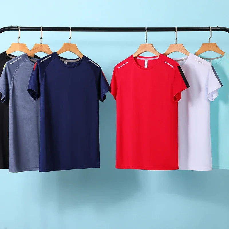 Sport T-shirt med Eget Tryck – Quick Dry, Kortärm, Unisex | S–4XL