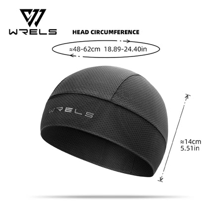 Cycling Cap Breathable Moisture Wicking Running Hiking Motorcycle Elastic Cap Absorbent Quick Dry Under Helmets Thin Hat
