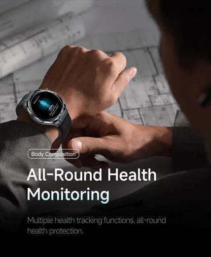 2026 New AI Health Care Accurate Detection ECG Smart Watch Blood Pressure lipids Uric Acid Analysis Bluetooth Call Smart Watches