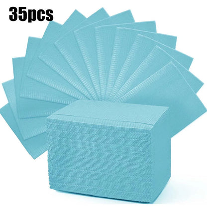 250/125/10pcs Tattoo Clean Pad Disposable Colorful Dental Bibs Tattoo Table Covers Cleaning Wipes Napkin Tattoo Accessories
