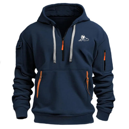 Men's Motorcycle Hooded Sweatshirt, 2D Printed Sports Jacket, Fashionable Men's Pullover Shirt, Factory Price upon Purchase