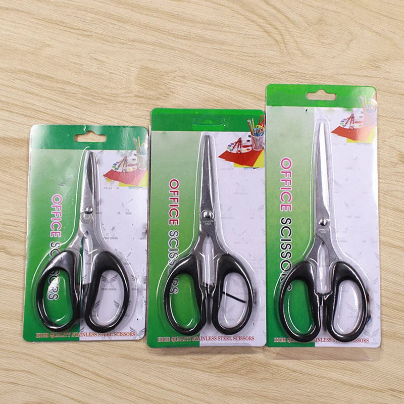 2/3Pcs New Office Scissors Student DIY Handcraft Paper Cutting Knife Home Art Stainless Steel Children's Scissors Office Supply