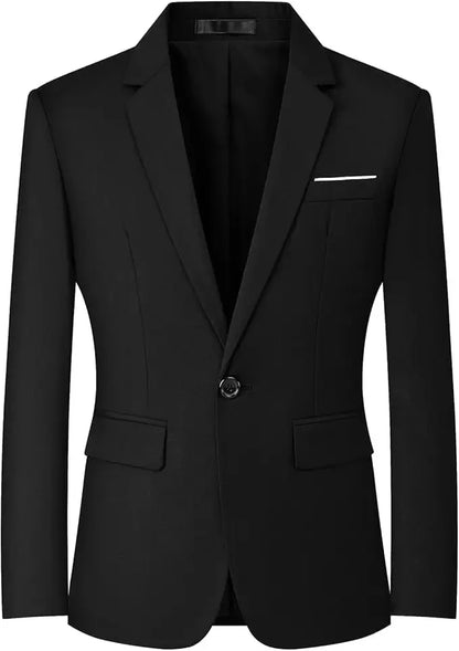 ZHUOLIN Herrkavaj Slim Fit – Sträcktyg Formell Bröllop Kontor Sport Marinblå Grå Svart Vinröd EU S–3XL