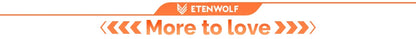 ETENWOLF AIR 3 Mini Elektrisk Luftpump – 2600 mAh, 360 L/min, Campinglampa 600 lm, 5 Munstycken
