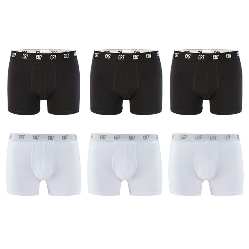 CRIIS SEVEN 7 Boxer Briefs – CR7-inspirerade, Bomull, Sportig Passform, M–XXL, Flerpack