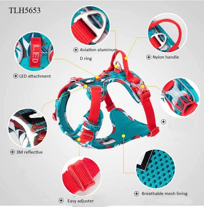 Truelove Hundsele – Reflekterande, Andningsbar Väst för Hundar, XS–XL, Flera Färger