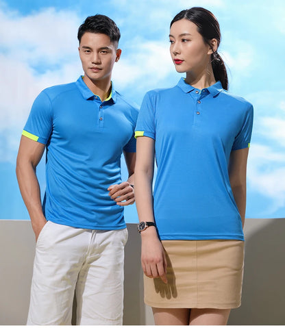 Snabbtorkande Polo med Eget Tryck & Brodyr – Kylande Polyester, Unisex | S–5XL
