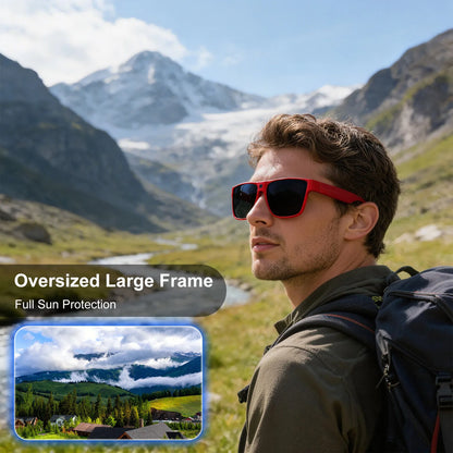 Intelligent AI Sunglasses HD with 800W Pixel Shooting and Camera for Recording Bluetooth Music Calling Outdoor Sports Shooting