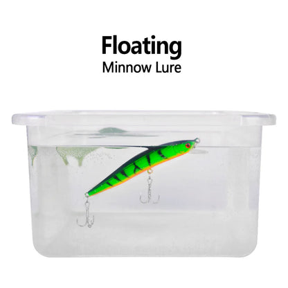 Floating Fishing Lure 8.4G 10CM Urgent Fishing Minnow Crank Lure Swinger Fishing Lure Set Processing Artificial Lure Kit