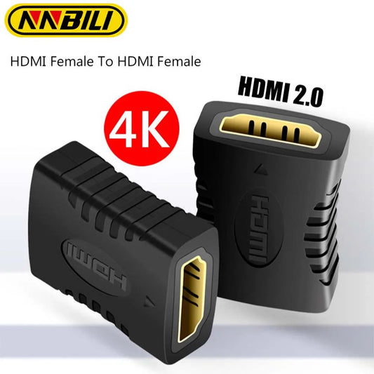 HDMI-förlängningsadapter hona till hona – 4K och 1080p