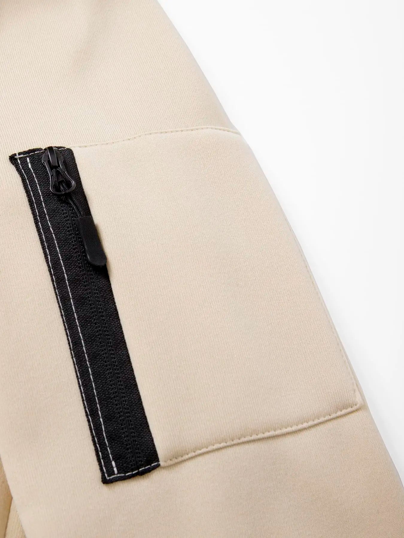 Herr Slim Fit Hoodie med Dragkedja – Långärmad Sweatshirtjacka, 5 Färger