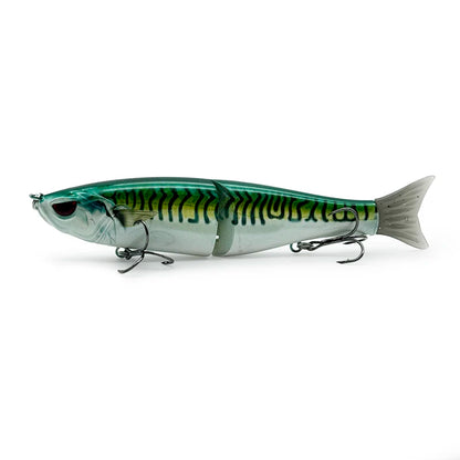 65.5g/19g Two Sizes of Bionic Multi-Section Lure Plastic Hard Baits for Submerged Sea Fishing, Suitable for All Sizes of Fish