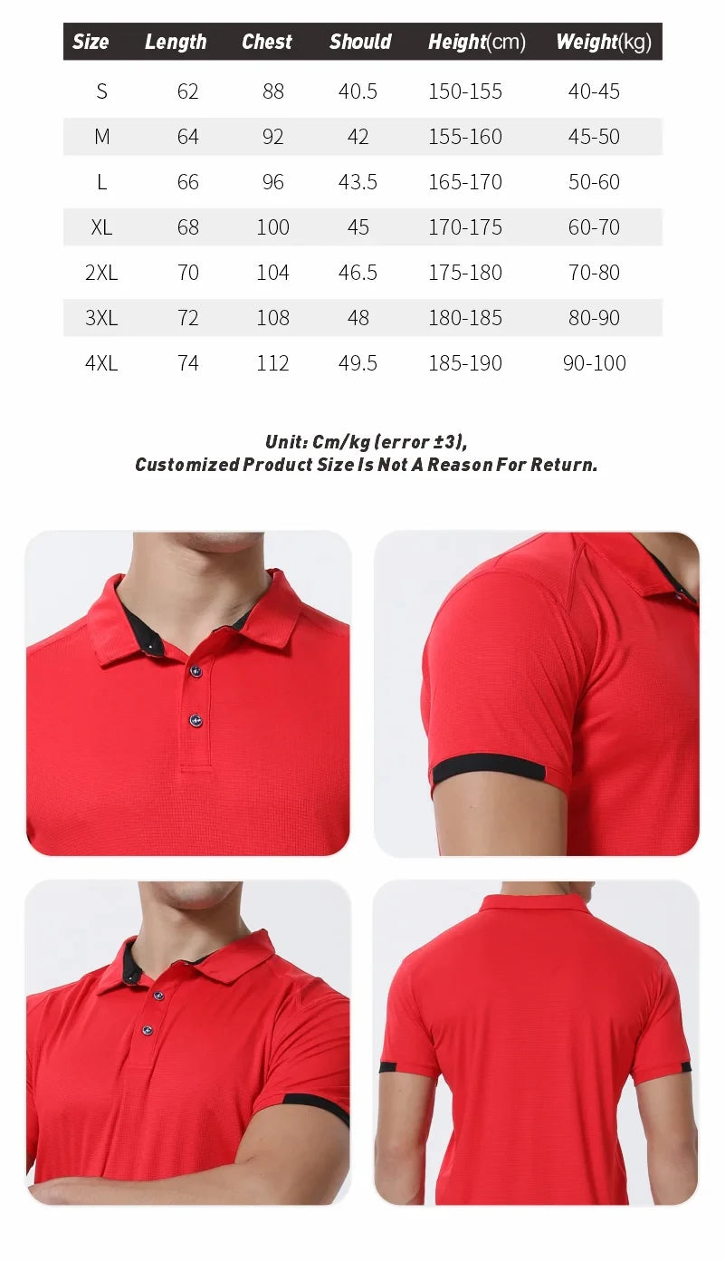 Snabbtorkande Polo med Eget Tryck & Brodyr – Kylande Polyester, Unisex | S–5XL
