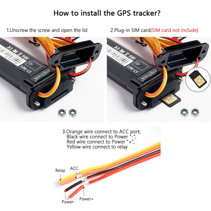 4G Mini Tracker ST-901L Waterproof Built-in Battery GPS for Car Vehicle GPS Device Motorcycle with Online Tracking Software