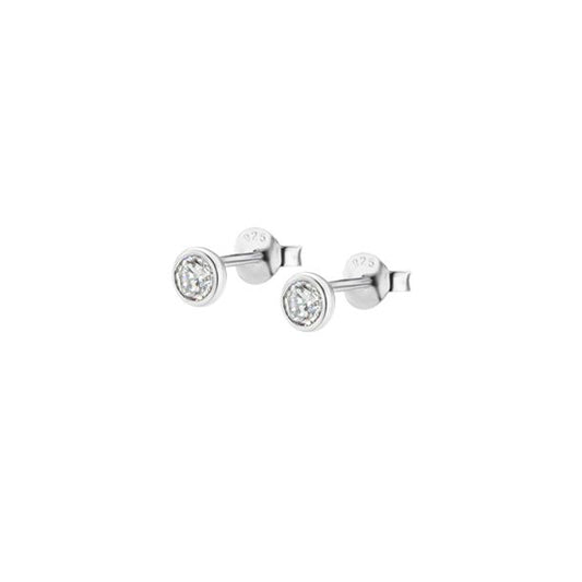 Lotus Silver Par De Brincos Lotus Silver, Prata 925