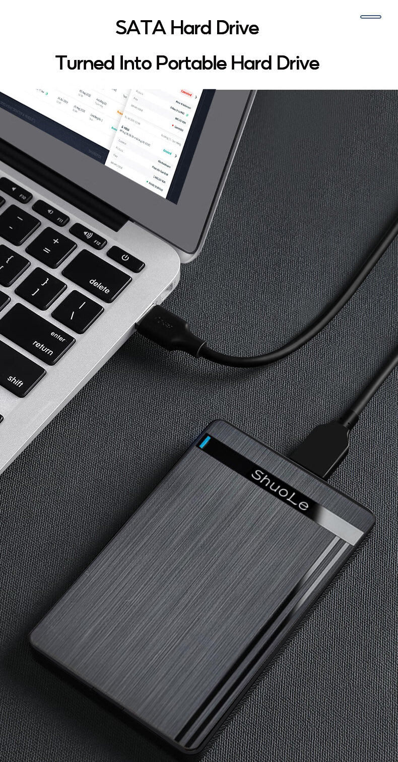 2.5-inch SSD Solid State Mechanical Serial Port SATA Hard Disk Case Toolless Micro Interface USB 3.0 External Mobile
