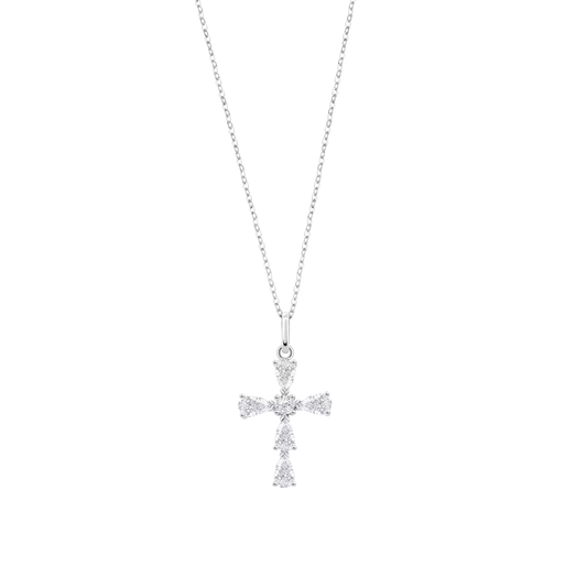 Lotus Silver Halsband i Sterling Silver 925 med Zirkoner