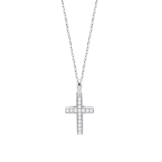 Lotus Silver Halsband i Sterling Silver 925 med Zirkoner